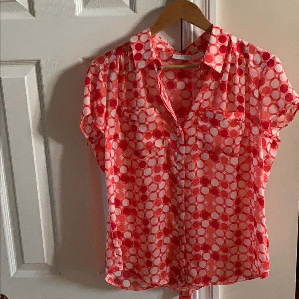 Dressy Coral Top